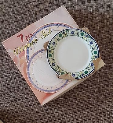 Set za ručavanje – 7 delova - Sastav: 1 veliki plitki tanjir + 6 na lalafo.rs — 1 Set za ručavanje – 7 delova - Sastav: 1 veliki plitki tanjir + 6 — 1