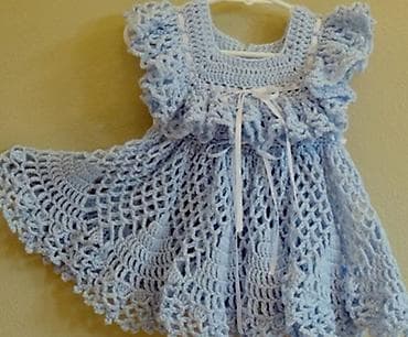 Ručni rad – heklane dečje haljinice i heklani cvetni ukrasi - Heklane na lalafo.rs — 2 Ručni rad – heklane dečje haljinice i heklani cvetni ukrasi - Heklane — 2