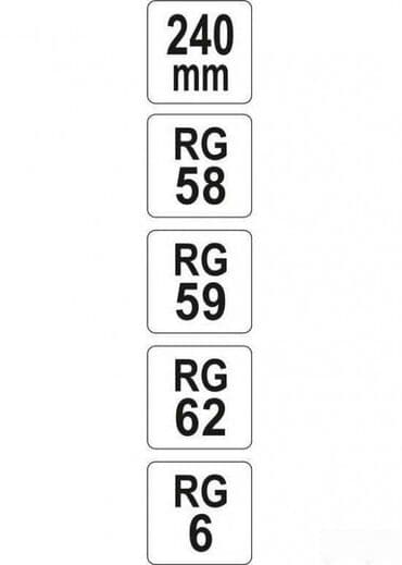 Jackhammers: Klešta za presovanje antenskih konektora RG6-RG62 – PROFI, YATO Klešta at lalafo.rs — 2 Jackhammers: Klešta za presovanje antenskih konektora RG6-RG62 – PROFI, YATO Klešta — 2