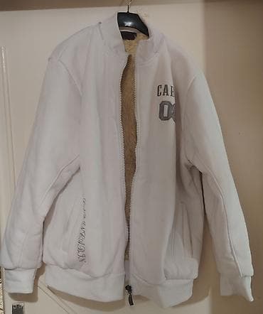 Bela jakna sa rajsferšlusom i mekanom postavom - Topla, bela jakna sa at lalafo.rs — 1 Bela jakna sa rajsferšlusom i mekanom postavom - Topla, bela jakna sa — 1