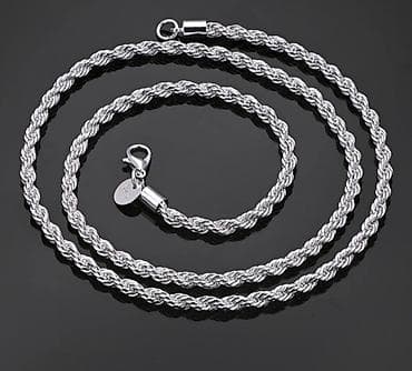 Predivan set ogrlica i narukvica sterling srebro 925 na lalafo.rs — 3 Predivan set ogrlica i narukvica sterling srebro 925 — 3