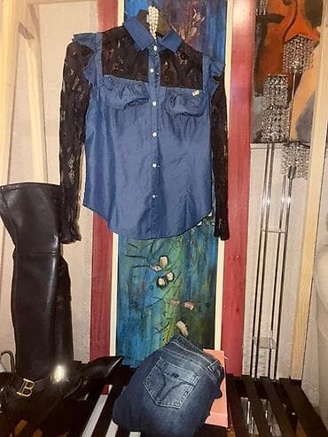 Miss Sixty “Diamond” košulja – model L - Materijal: teksas telo u na lalafo.rs — 6 Miss Sixty “Diamond” košulja – model L - Materijal: teksas telo u — 6