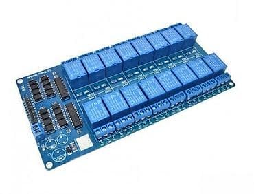 16-kanalni relejni modul (5V) Opis: - Relejna ploča sa 16 nezavisnih na lalafo.rs 16-kanalni relejni modul (5V) Opis: - Relejna ploča sa 16 nezavisnih