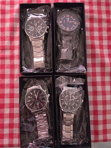 Muški ručni satovi – različiti modeli - Kućište: okruglo, metalno - na lalafo.rs — 1 Muški ručni satovi – različiti modeli - Kućište: okruglo, metalno - — 1