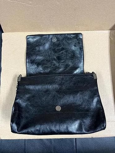 zenske broj: Crna ženska torba preko ramena - Materijal: veštačka koža (sjajan at lalafo.rs — 4 zenske broj: Crna ženska torba preko ramena - Materijal: veštačka koža (sjajan — 4