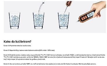 Digitalni kuhinjski termometar sa sondom 5,6 inča (304 nerđajući na lalafo.rs — 2 Digitalni kuhinjski termometar sa sondom 5,6 inča (304 nerđajući — 2