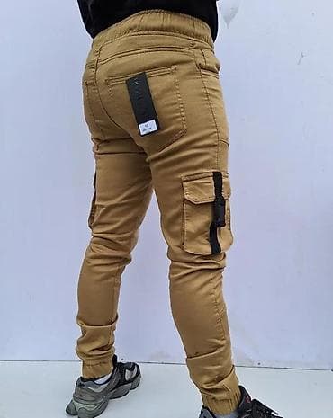 pantalone gina benotti: Muške cargo pantalone – bež/karamel boja - Kroj: slim/skinny nogavice na lalafo.rs — 2 pantalone gina benotti: Muške cargo pantalone – bež/karamel boja - Kroj: slim/skinny nogavice — 2