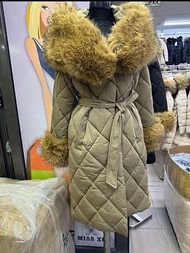 kozna jakna sa: ❄️Ženska zimska jakna sa krznenom kragnom - Model: duga, prošivena na lalafo.rs — 2 kozna jakna sa: ❄️Ženska zimska jakna sa krznenom kragnom - Model: duga, prošivena — 2