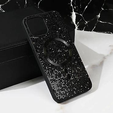 Maska Magsafe Glam za iPhone 13 Pro Max 6.7 crna. Uz brzu dostavu i at lalafo.rs — 5 Maska Magsafe Glam za iPhone 13 Pro Max 6.7 crna. Uz brzu dostavu i — 5
