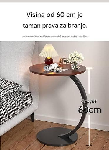 Moderan pomoćni sto sa LED osvetljenjem - Dizajn: minimalistički, sa na lalafo.rs — 4 Moderan pomoćni sto sa LED osvetljenjem - Dizajn: minimalistički, sa — 4