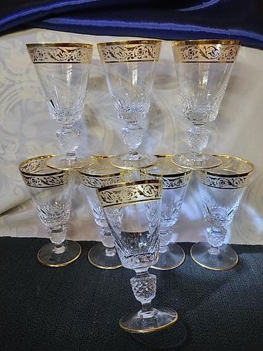 Luksuzne kristal case za vino1955/56 god,rucni rad na lalafo.rs Luksuzne kristal case za vino1955/56 god,rucni rad