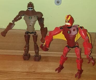 Lego Ben 10 Alien Force Set 8517 Humungousaur i JET RAY na komad at lalafo.rs Lego Ben 10 Alien Force Set 8517 Humungousaur i JET RAY na komad