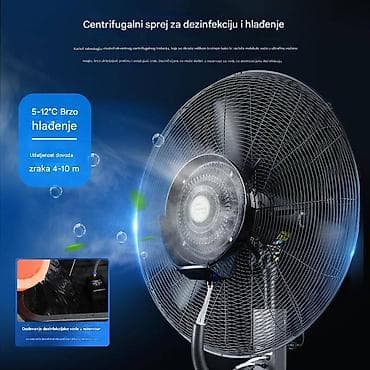 Stubni ventilatori: Industrijski ventilator sa maglicom – model 650 - Snaga motora: 260 na lalafo.rs — 4 Stubni ventilatori: Industrijski ventilator sa maglicom – model 650 - Snaga motora: 260 — 4