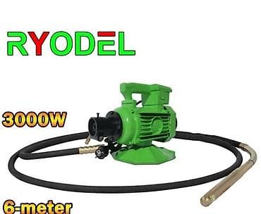 Jackhammers: Beton Vibrator RYODEL 3000W(6 metara igla)
Model RY-VBT2500X6M
Opis at lalafo.rs — 1 Jackhammers: Beton Vibrator RYODEL 3000W(6 metara igla)
Model RY-VBT2500X6M
Opis — 1