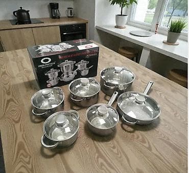 PROLINETECH Inox set posuđa 12 delova PLT/CO-012 Inox set posuđa 12 na lalafo.rs PROLINETECH Inox set posuđa 12 delova PLT/CO-012 Inox set posuđa 12