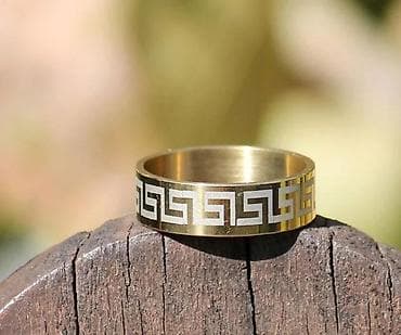 Masivan muški prsten Versace šara 68 mm. Težak, masivan muški prsten na lalafo.rs — 3 Masivan muški prsten Versace šara 68 mm. Težak, masivan muški prsten — 3