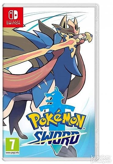 Prodajem original igricu za Nintendo Switch konzolu - Pokemon Sword na lalafo.rs — 3 Prodajem original igricu za Nintendo Switch konzolu - Pokemon Sword — 3