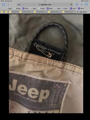 prsluk jaknica mango u: Original Jeep nepromocivi prsluk sa kapuljacom L DAIMLER - CHRYSLAER at lalafo.rs — 3 prsluk jaknica mango u: Original Jeep nepromocivi prsluk sa kapuljacom L DAIMLER - CHRYSLAER — 3