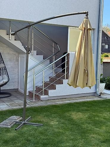 Garden umbrellas, awnings and pavilions: 04. ☀️ LUKSUZNI BAŠTENSKI SUNCOBRAN 260cm – BOČNI NOSAČ ☀️ Napravite at lalafo.rs — 1 Garden umbrellas, awnings and pavilions: 04. ☀️ LUKSUZNI BAŠTENSKI SUNCOBRAN 260cm – BOČNI NOSAČ ☀️ Napravite — 1