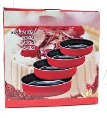 Ostalo posuđe: Pleh za kolače 4u1 set. pleh za kolače 4u1 set plehovi za torte i na lalafo.rs Ostalo posuđe: Pleh za kolače 4u1 set. pleh za kolače 4u1 set plehovi za torte i