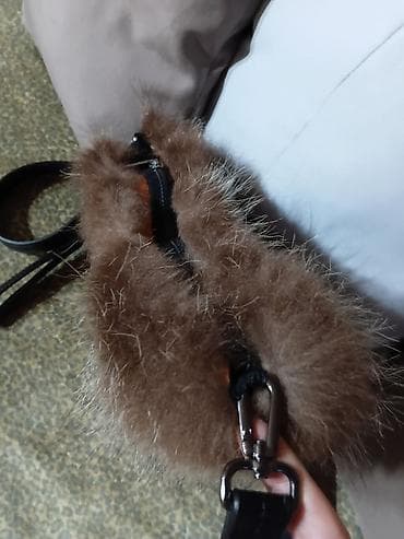 Torba/pojasna tašna od krzna sa kožnim kaišem - Elegantna polumesec at lalafo.rs — 3 Torba/pojasna tašna od krzna sa kožnim kaišem - Elegantna polumesec — 3