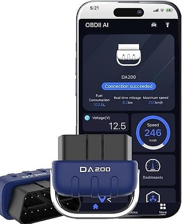 Transport: Novo - DA200 AI Bluetooth OBD2 za IOS & Android Podržava svih 9 at lalafo.rs — 10 Transport: Novo - DA200 AI Bluetooth OBD2 za IOS & Android Podržava svih 9 — 10