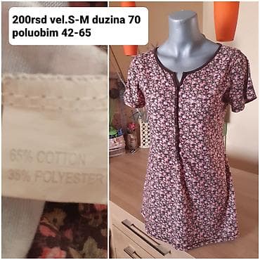 - Veličina: S–M - Dužina: 70 cm - Poluobim: 42–65 cm (elastična) - na lalafo.rs - Veličina: S–M - Dužina: 70 cm - Poluobim: 42–65 cm (elastična) -