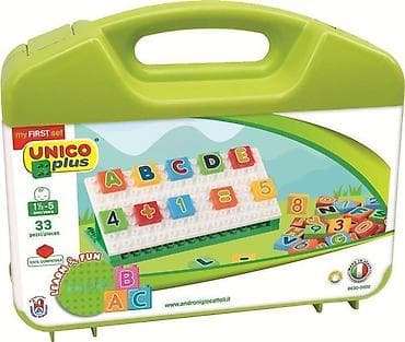 UNICO Plus “My First Set” – edukativni set kockica u koferu - na lalafo.rs UNICO Plus “My First Set” – edukativni set kockica u koferu -
