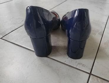 Elegantne ženske salonke S.S - Boja: tamno plava (lak koža/visoki na lalafo.rs — 3 Elegantne ženske salonke S.S - Boja: tamno plava (lak koža/visoki — 3