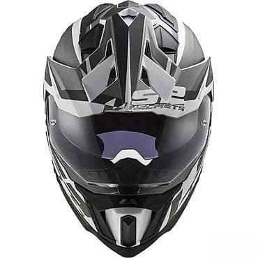 LS2 ADV/dual-sport kaciga – grafika crno/siva - Tip na lalafo.rs — 1 LS2 ADV/dual-sport kaciga – grafika crno/siva - Tip — 1