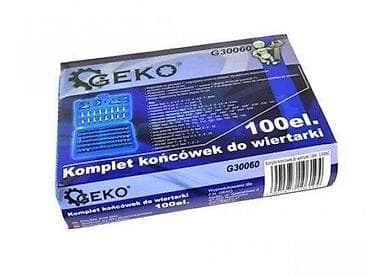 Set bitova 100 delova
GEKO Poljska
Fiksno at lalafo.rs — 6 Set bitova 100 delova
GEKO Poljska
Fiksno — 6