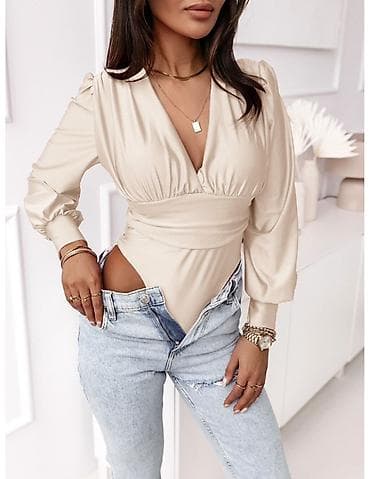 zenske broj: 🔥Elegantni ženski bodi s dugim rukavima i V-izrezom na akciji 1700 din at lalafo.rs — 1 zenske broj: 🔥Elegantni ženski bodi s dugim rukavima i V-izrezom na akciji 1700 din — 1