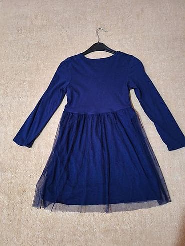Kao nova teget plava haljina sa tilom 140 – 8, 9 10 Jednom nošena na lalafo.rs — 9 Kao nova teget plava haljina sa tilom 140 – 8, 9 10 Jednom nošena — 9