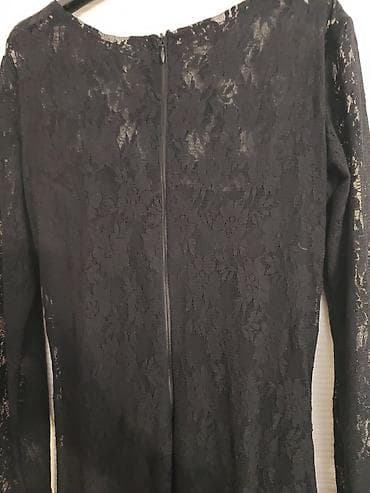 Elegantna crna večernja haljina od čipke NOVOOO - Model: duga na lalafo.rs — 7 Elegantna crna večernja haljina od čipke NOVOOO - Model: duga — 7