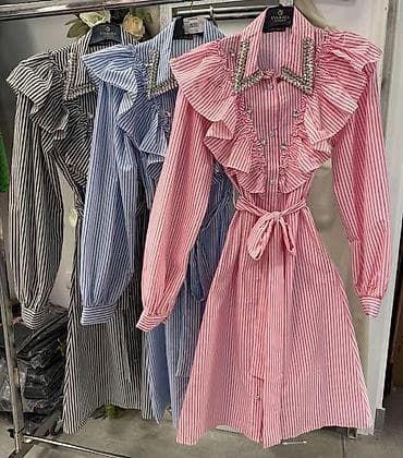 L. 10 • Haljina/ Košulja
• S M L XL
• Cena: 3.700 dinara na lalafo.rs — 3 L. 10 • Haljina/ Košulja
• S M L XL
• Cena: 3.700 dinara — 3