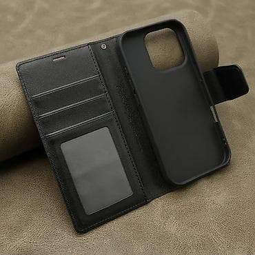 Futrola BI FOLD HANMAN II za iPhone 16 Pro (6.3) crna. Kataloški broj at lalafo.rs — 4 Futrola BI FOLD HANMAN II za iPhone 16 Pro (6.3) crna. Kataloški broj — 4