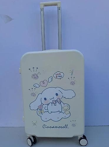 Kids' costumes: Tvrdi kofer sa dečjim motivima „Cinnamoroll“ - Materijal: čvrsta at lalafo.rs — 3 Kids' costumes: Tvrdi kofer sa dečjim motivima „Cinnamoroll“ - Materijal: čvrsta — 3