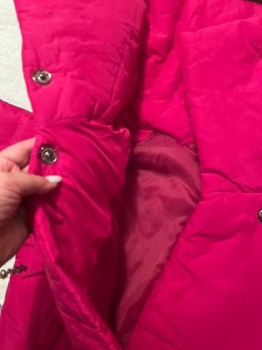 Zimska jakna sa kapuljačom – jarko roze/karmin crvena - Debelo na lalafo.rs — 7 Zimska jakna sa kapuljačom – jarko roze/karmin crvena - Debelo — 7