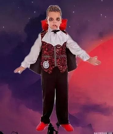 Kostim Drakula (90–110 cm) 🦇🧛♂️ Za sve male ljubitelje mračne na lalafo.rs — 1 Kostim Drakula (90–110 cm) 🦇🧛♂️ Za sve male ljubitelje mračne — 1