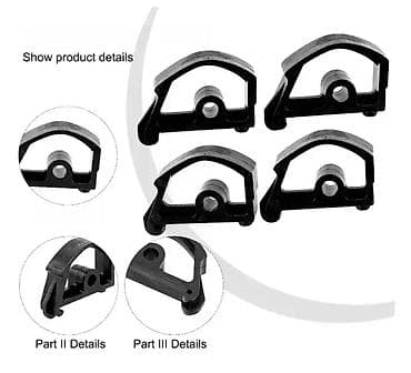 Set od 4 komada hvatača nogu radnog stola Black &Decker Workmate; na lalafo.rs — 2 Set od 4 komada hvatača nogu radnog stola Black &Decker Workmate; — 2