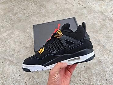 Air Jordan 4 Retro – crno/zlatna kolor šema - Gornjište: crna na lalafo.rs — 3 Air Jordan 4 Retro – crno/zlatna kolor šema - Gornjište: crna — 3