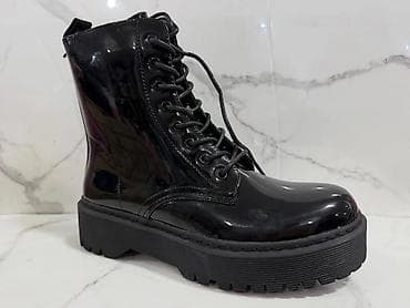 Ženske zimske čizme – više modela - Topla crna čizma od brušene kože na lalafo.rs — 3 Ženske zimske čizme – više modela - Topla crna čizma od brušene kože — 3