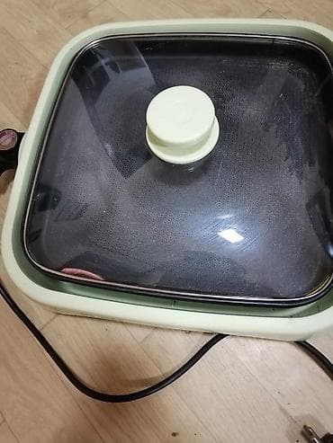 Električni višenamenski tiganj/roštilj „Hot Plate“ sa poklopcem - na lalafo.rs — 2 Električni višenamenski tiganj/roštilj „Hot Plate“ sa poklopcem - — 2