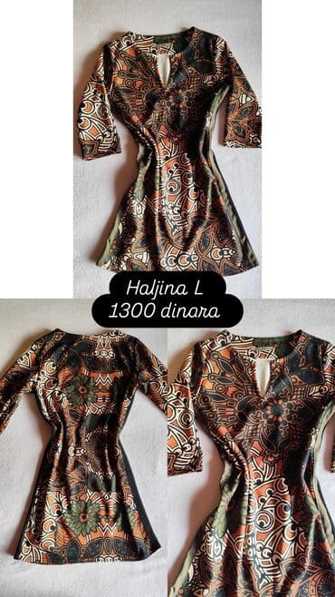 A-Dress L, bоја - Šareno, Drugi tip rukava na lalafo.rs A-Dress L, bоја - Šareno, Drugi tip rukava