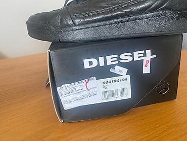 Diesel muške koźne, duboke cipele. Crna boja. Očuvane, br.45 na lalafo.rs — 1 Diesel muške koźne, duboke cipele. Crna boja. Očuvane, br.45 — 1