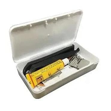 Equipment for cyclists: SET ZA KRPLJENJE GUMA SA MONTIRAČIMA | Set za krpljenje sa at lalafo.rs — 5 Equipment for cyclists: SET ZA KRPLJENJE GUMA SA MONTIRAČIMA | Set za krpljenje sa — 5