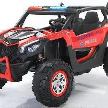 Policijski električni džip za decu – terenski model - Dizajn sa na lalafo.rs Policijski električni džip za decu – terenski model - Dizajn sa