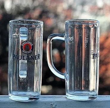 Paulaner Munchen Krigla sa zlatnim detaljima 0,5l. Paulaner Munchen na lalafo.rs Paulaner Munchen Krigla sa zlatnim detaljima 0,5l. Paulaner Munchen