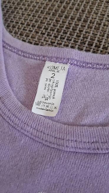 Ljubičasta dečja potkošulja/majičica bez rukava KOMETA Arilje. - na lalafo.rs — 2 Ljubičasta dečja potkošulja/majičica bez rukava KOMETA Arilje. - — 2