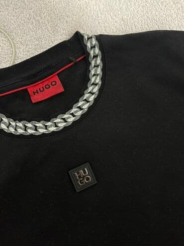 Majice: Majica na kratke rukave, XL (EU 54), Hugo Boss, bоја - Crna, Pamuk na lalafo.rs Majice: Majica na kratke rukave, XL (EU 54), Hugo Boss, bоја - Crna, Pamuk